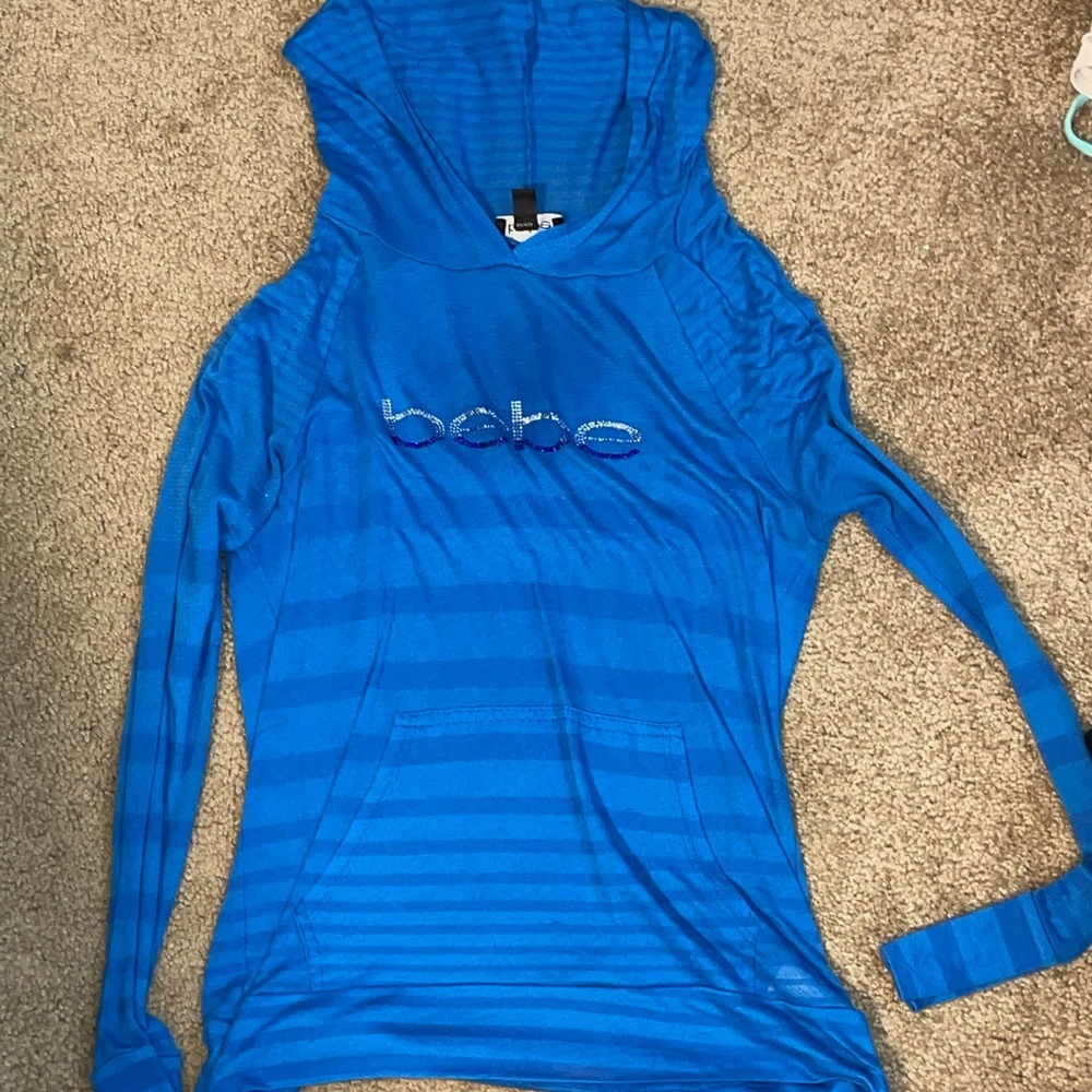 Bebe long sleeve see through